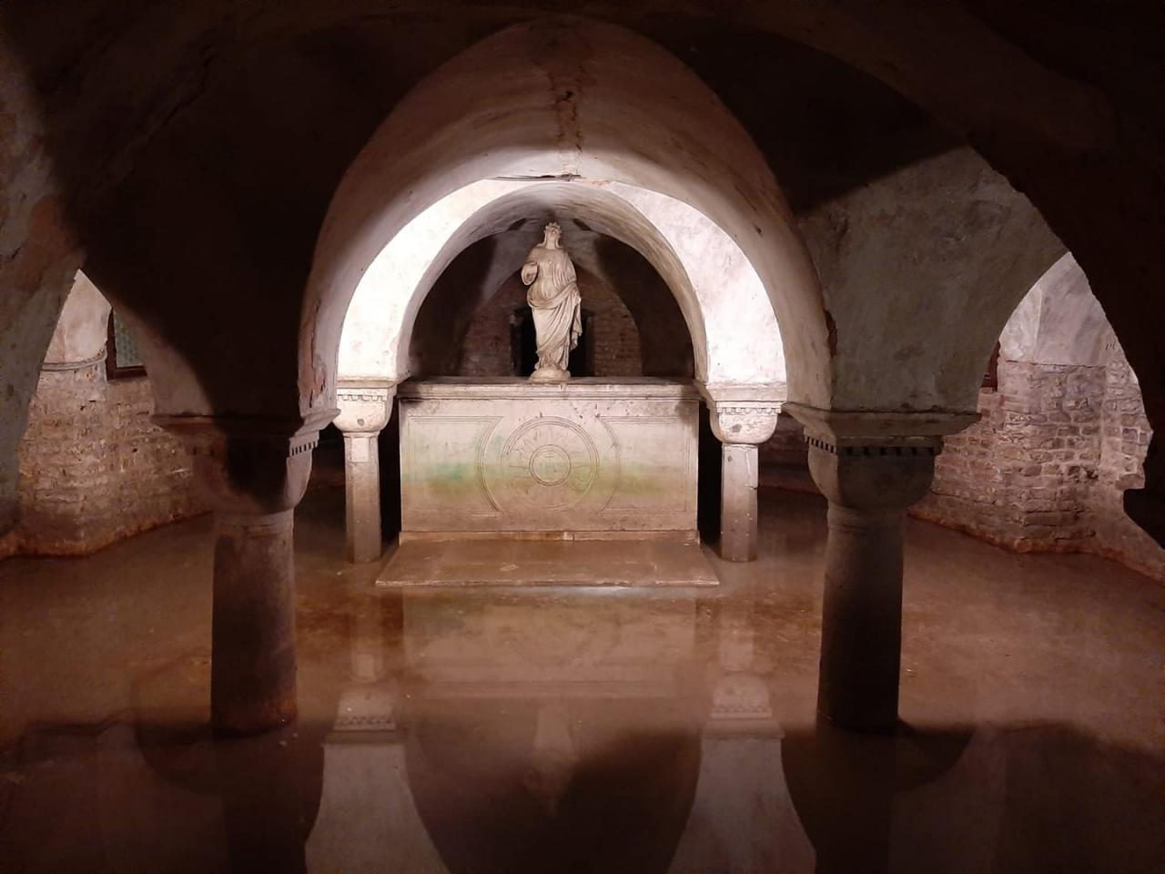 la cripta di san zaccaria