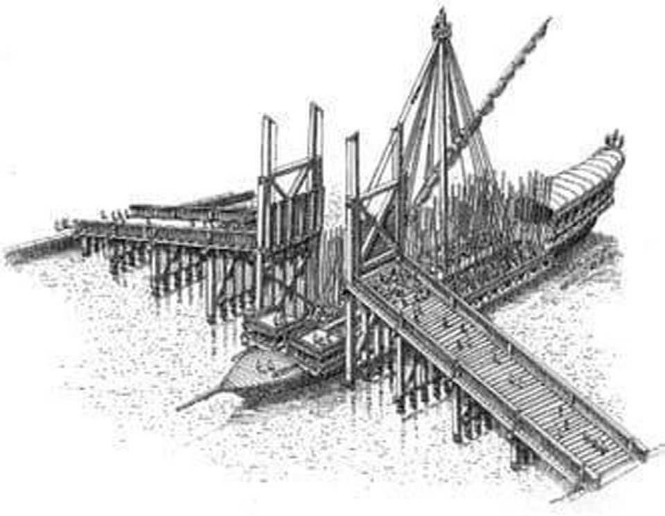 Ponte di Rialto in legno