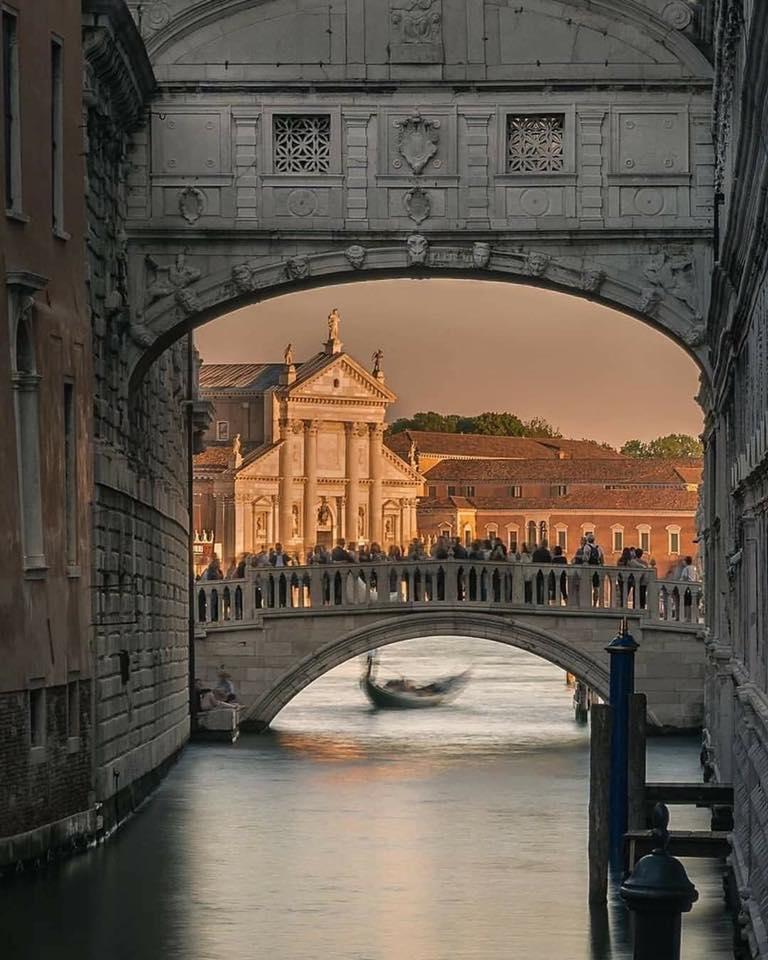 Venezia, Palazzo ducale, ponte dei sospiri e San Giorgio