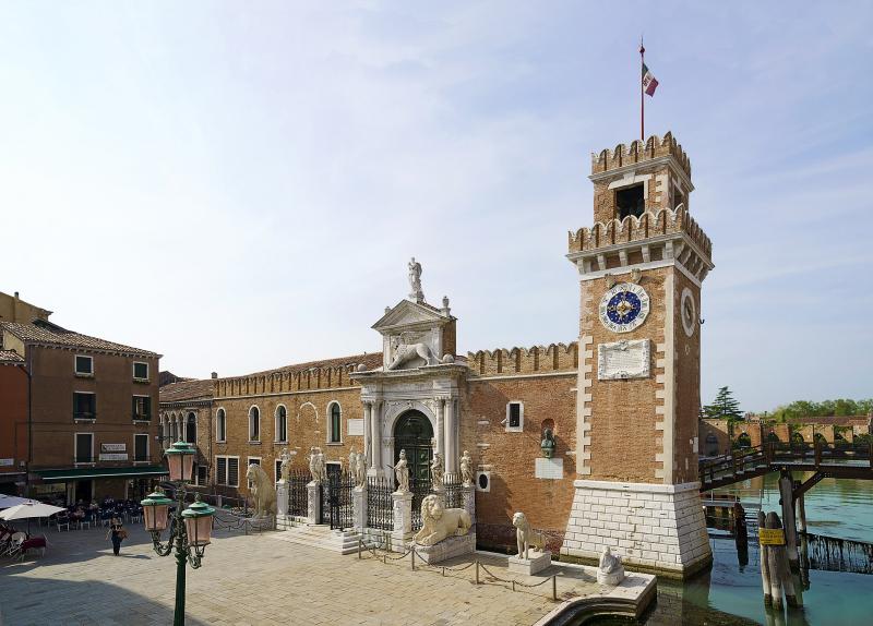 Arsenale di Venezia, l'ingresso