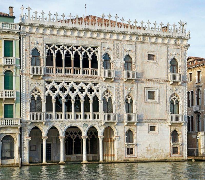 Ca' d'oro, Venezia, la facciata