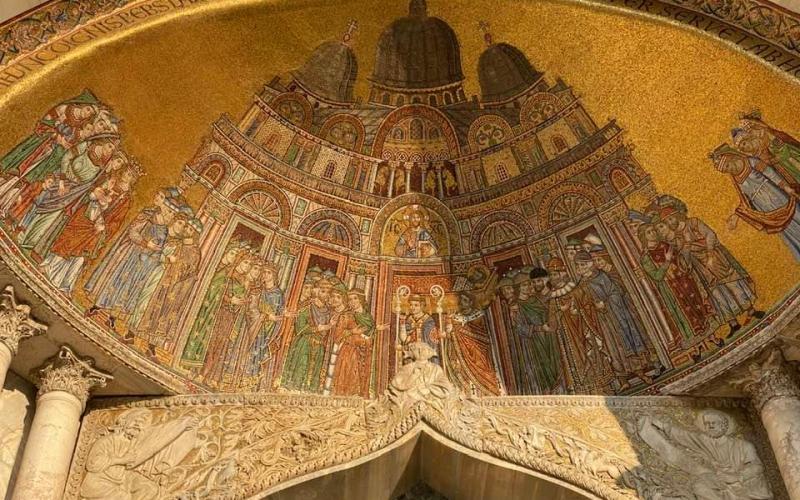 Basilica di San Marco, il mosaico esterno originale