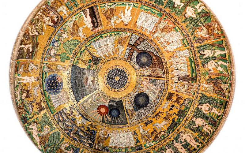 Mosaico della Basilica di San Marco, la creazione del mondo
