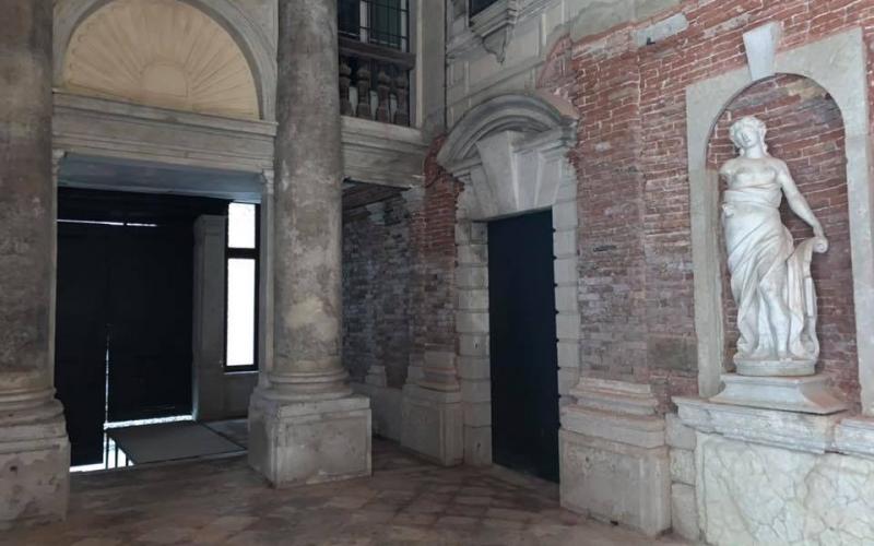 Il secondo portego di Palazzo Pisani a Venezia