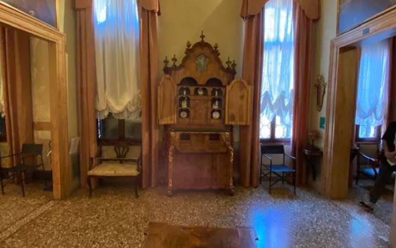 Palazzo Querini Stampalia, la stanza del tavolo da gioco: vista della stanza