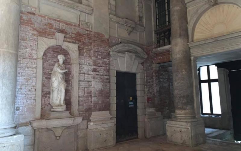 Il secondo portego di Palazzo Pisani a Venezia