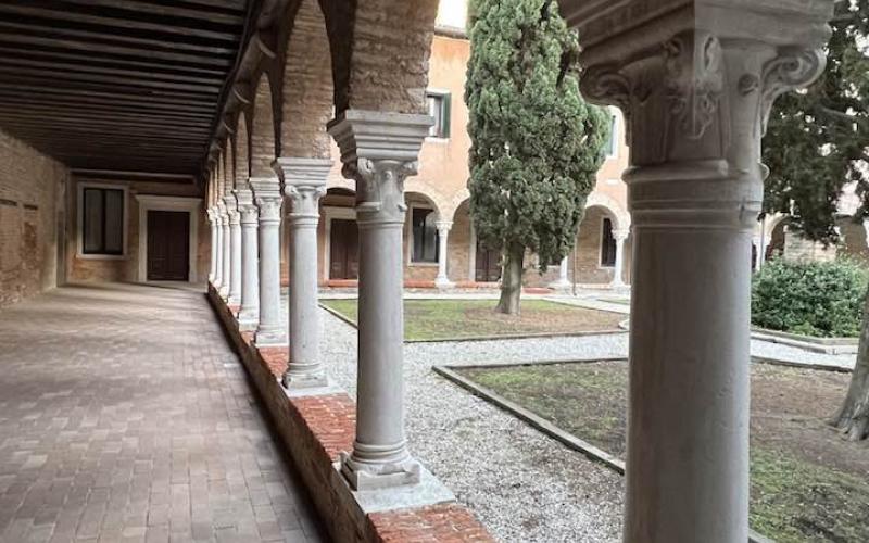 Chiostro e giardino del convento di San Francesco della Vigna