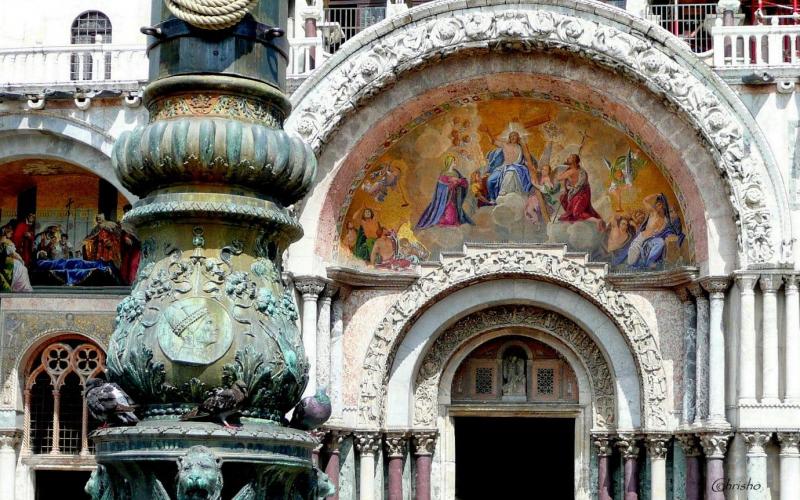 Mosaici della facciata della Basilica di San Marco