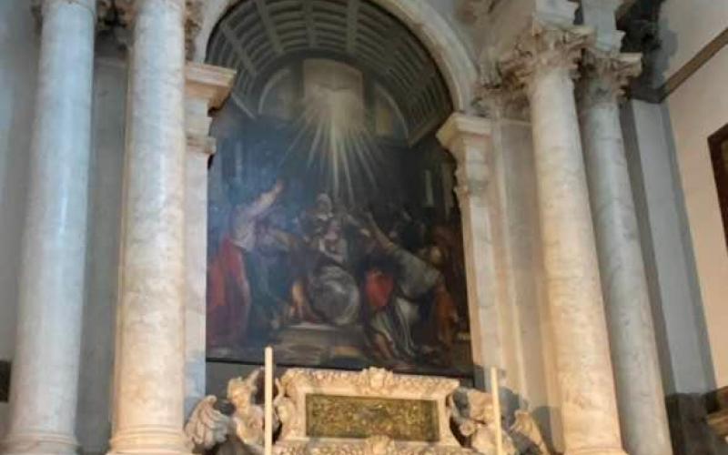 Basilica della Salute, Venezia: altare dello spirito santo