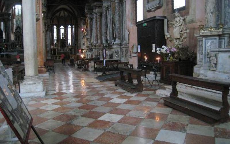  chiesa di Santo Stefano a Venezia, foto degli interni