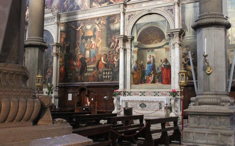La pala bellini nella Chiesa di San Zaccaria a Venezia: 