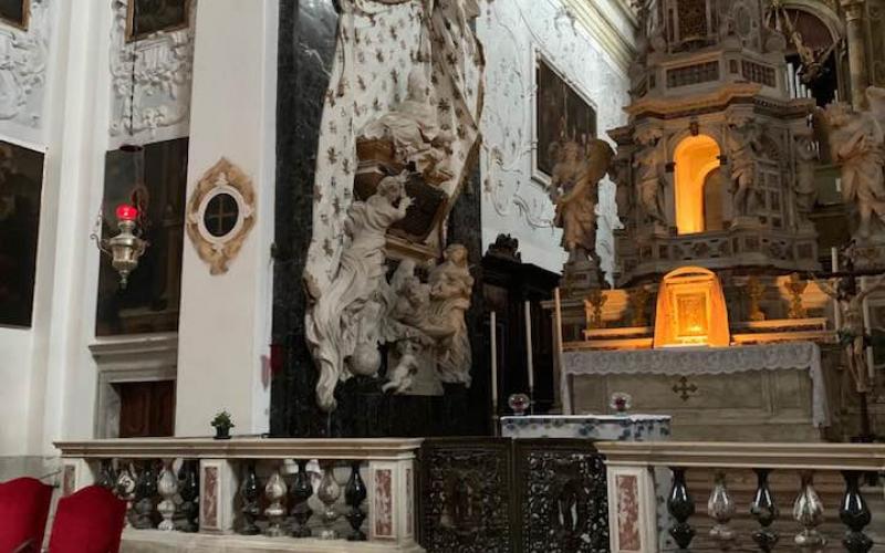Altare della chiesa dei tolentini a Venezia