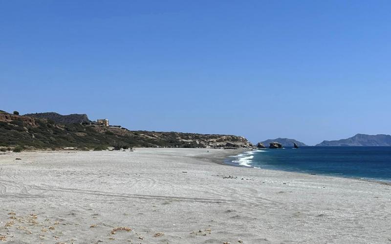 La spiaggia di Triopetra