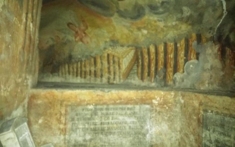 La cripta nella Chiesa di San Simeon Piccolo