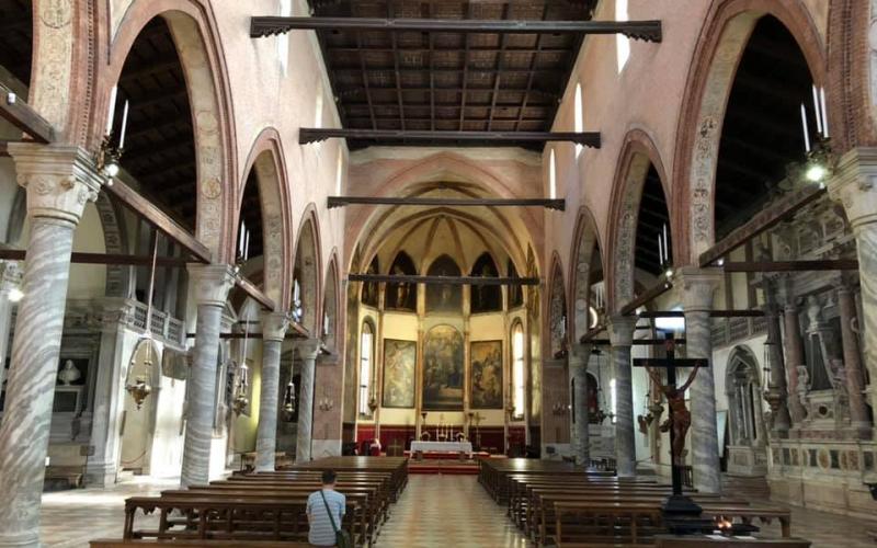 Chiesa della Madonna dell'Orto a Venezia: interni